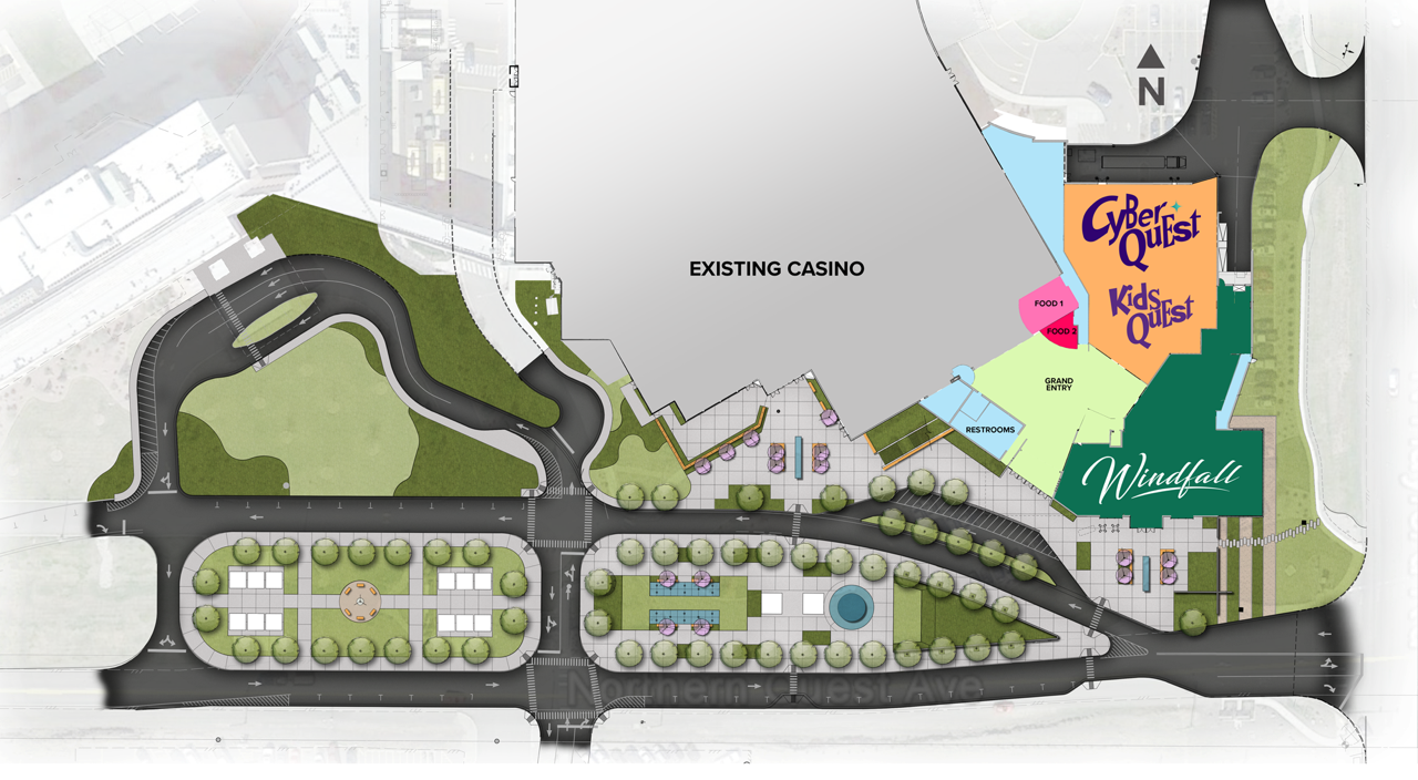 Seating Chart Northern Quest Casino